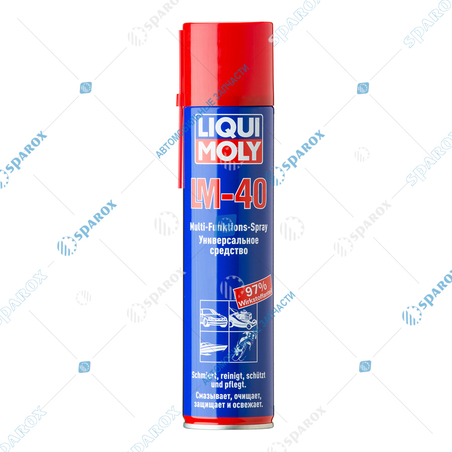 LIQUI MOLY-8049 Очиститель ржавчины LM-40 универсальное средство Multi-Funktions-Spray (аналог WD-40) (400 мл)