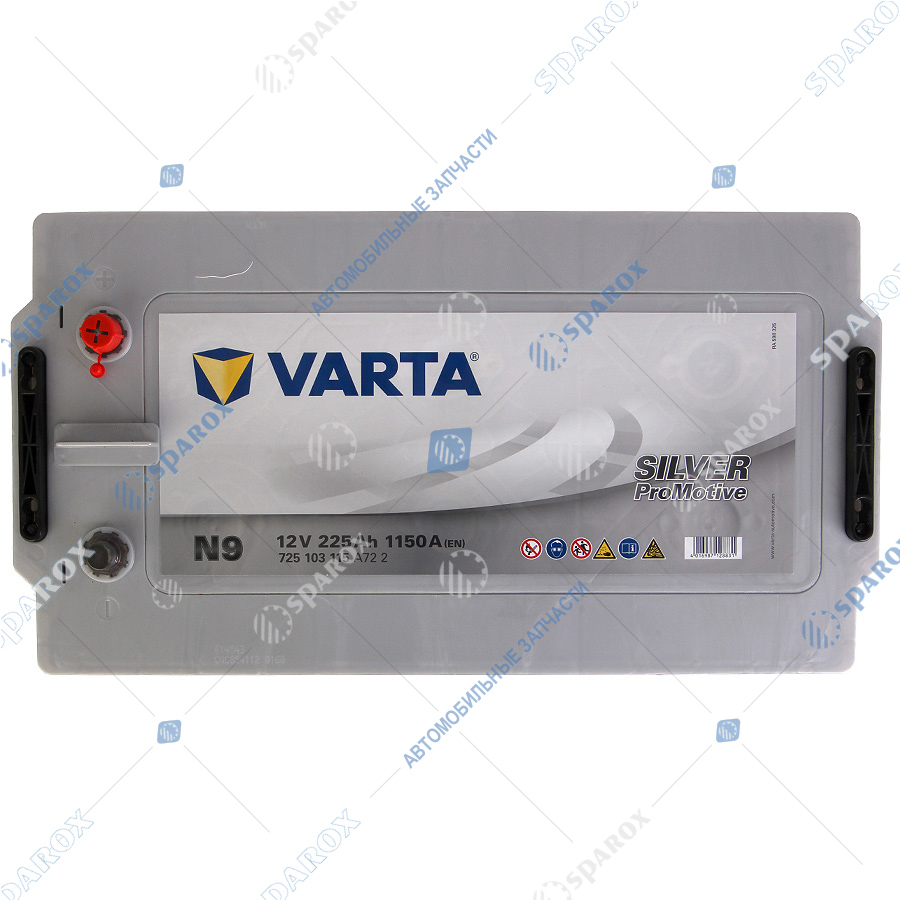 VARTA-725103115A722 АКБ VARTA PROmotive silver 225 А.ч.
