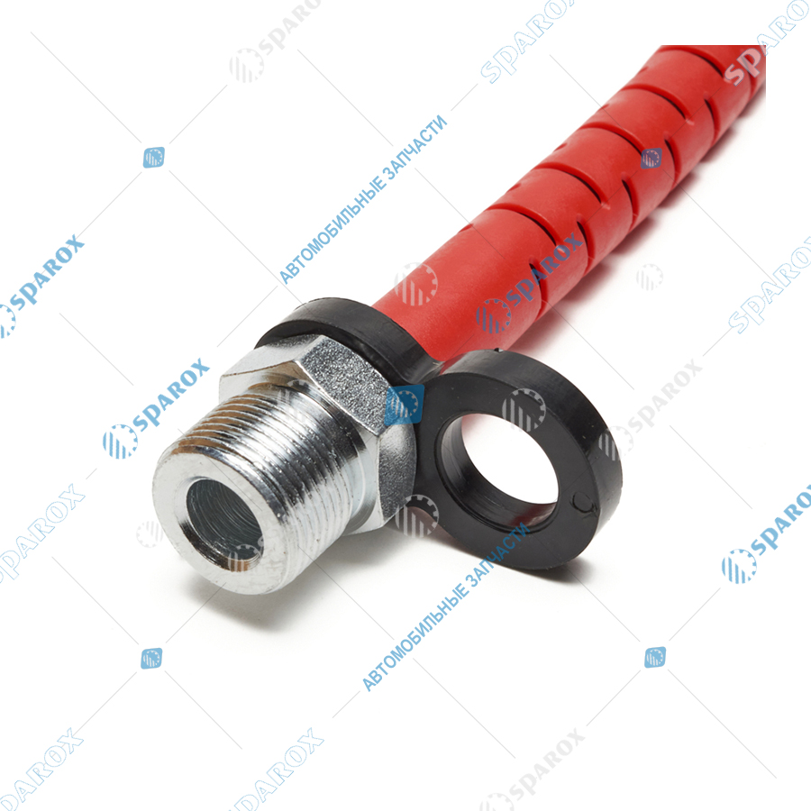 MARSHALL-M7361301 Шланг спиральный красный, штуцеры M22x1.5 (2), L = 4 м, 20 витков