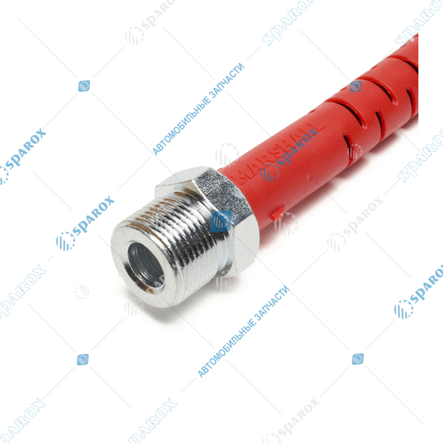 MARSHALL-M7361301 Шланг спиральный красный, штуцеры M22x1.5 (2), L = 4 м, 20 витков