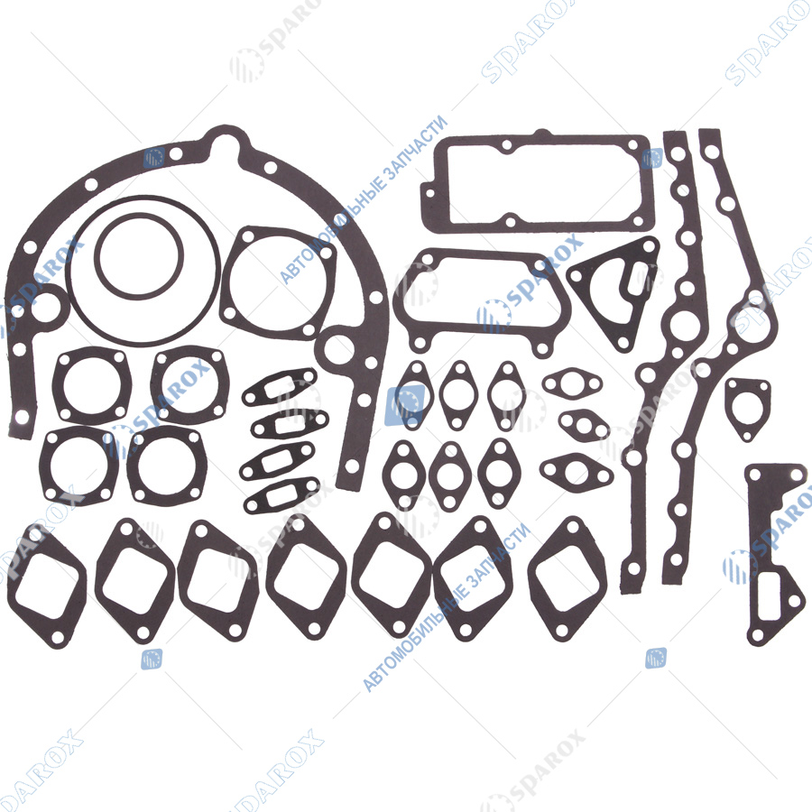 238(Н)-Р-1000002 Р/к двигателя ЯМЗ-238, 238Н, 238Ф (прокладки) (17наим./35шт.) (малый)
