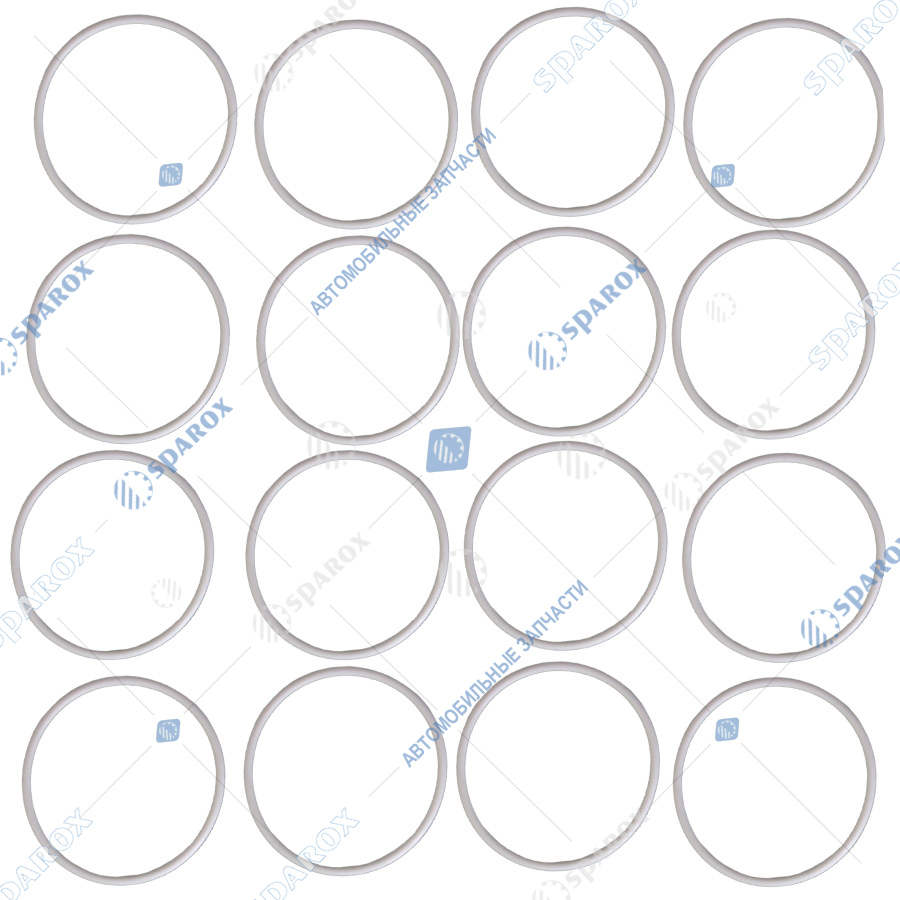 КАМАЗ-Р-1000120 Р/к двигателя Камаз ЕВРО (5 наим.) силикон белый