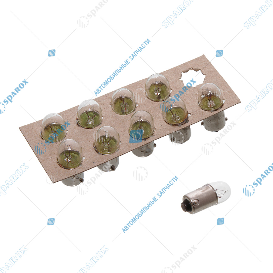 А12-1 R1-92328 Автолампа R1W 12V 1W B9s в приборы 92328 (ДИАЛУЧ)