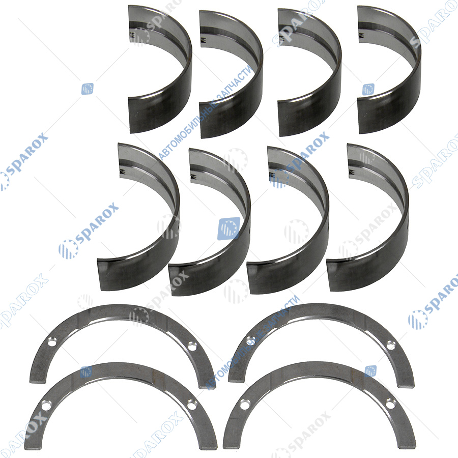 Т-150-А23.01-98-60сб//К/н1 Вкладыши коренные Т-150, СМД-60,-61,-62 Н1 (92,25 мм) (ТЗПС)