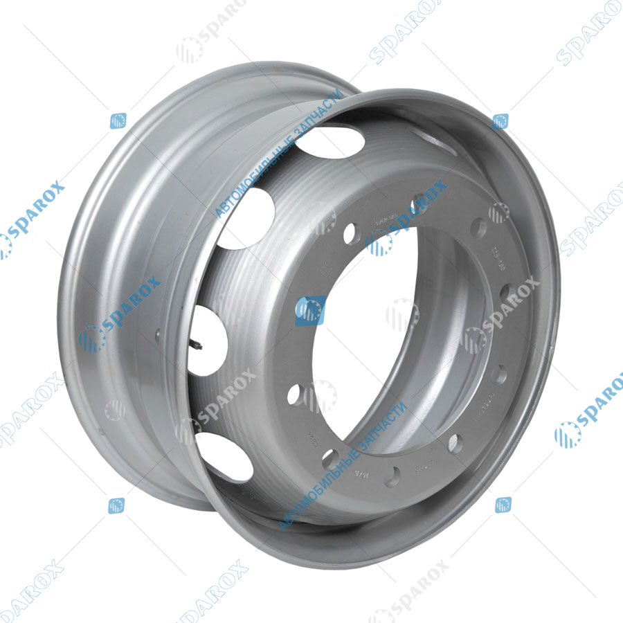167.521-3101012-17 (-15) Колесо 9,00х22,5 дисковое Камаз, МАЗ, MERCEDES, SCANIA, MAN, VOLVO (ЧКПЗ)