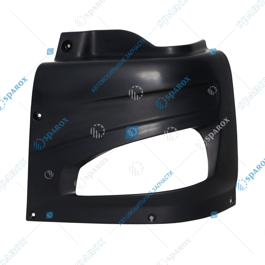 5440-2803099 Панель бампера переднего центрального МАЗ левая без фары Лада Калина