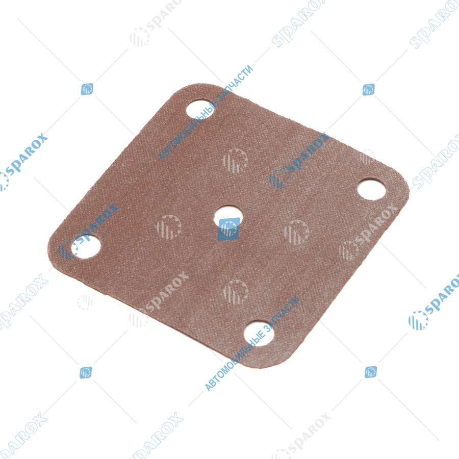 333-1110755 Мембрана ТНВД (рти) L=56х56х0,2 5отв.ф6 Камаз (ЯЗДА) аналог 421.1110878
