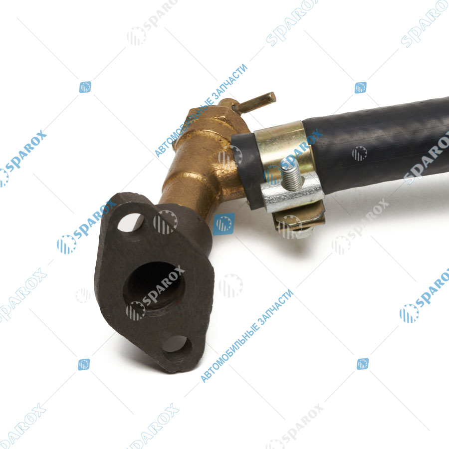 5434-1013090 Шланг радиатора масляного МАЗ подводящий с краном ВС11 (ОАО МАЗ)