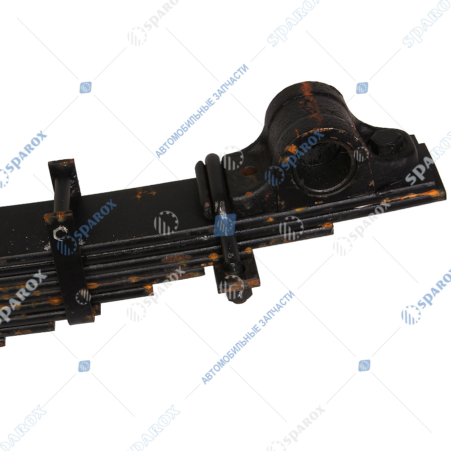 8378-2912012-002 Рессора задняя прицепа 14-лист. L=1654 мм усиленная с ухом МАЗ (МРЗ)