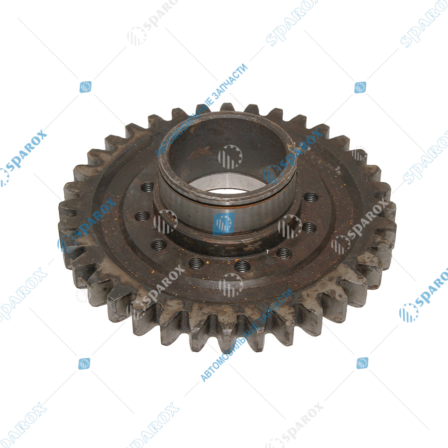 ПТЗ-700А.16.02.053 Шестерня редуктора привода насосов Z=36 8 шлицов К-700А старого образца