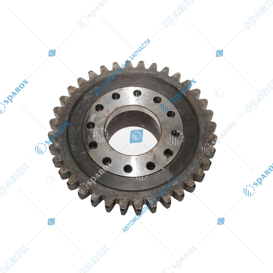 ПТЗ-700А.16.02.053 Шестерня редуктора привода насосов Z=36 8 шлицов К-700А старого образца