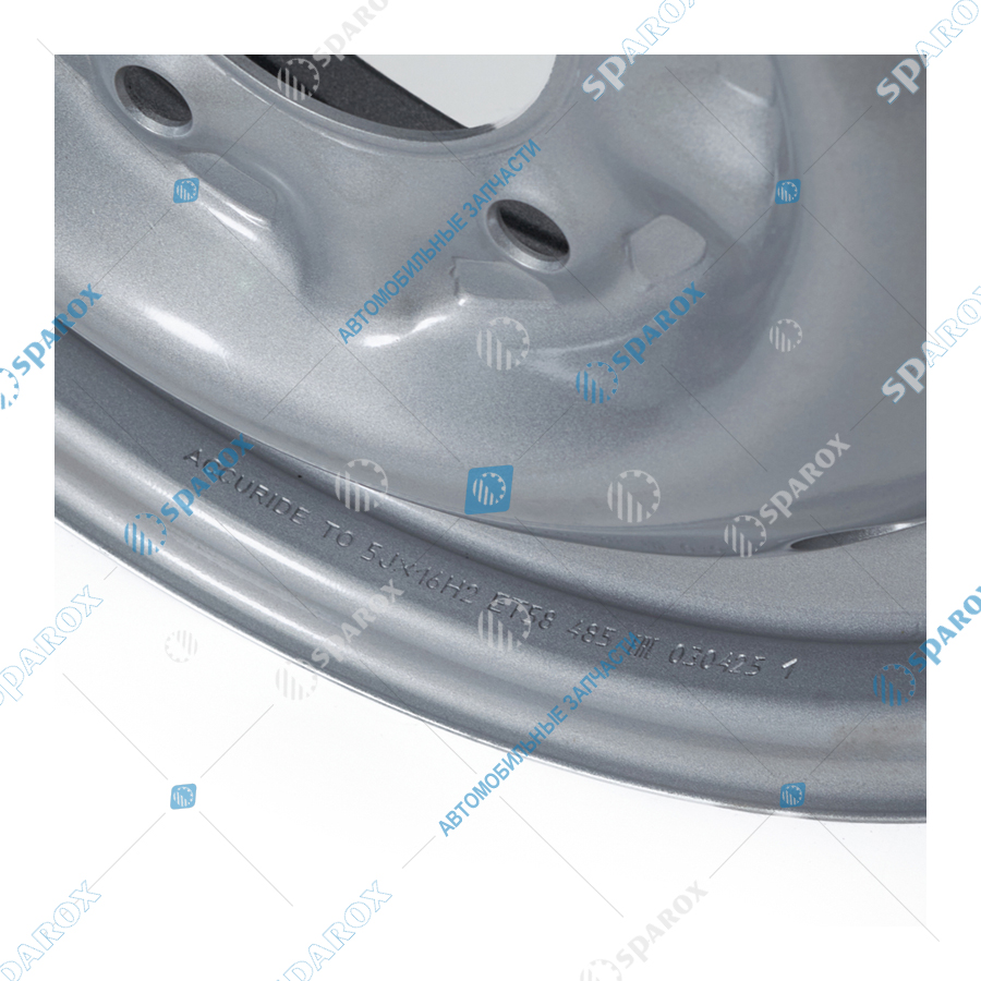 21214-3101015-00 Диск колесный 16/5J/5*139,7/ЕТ58/d98,5 ВАЗ-2121, 213, 214 серебро LADA Image 3832