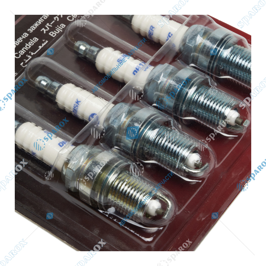 DR17YC-3707 Свеча зажигания ГАЗ дв 406,УАЗ дв 409 медь (Super R) DR17YC блистер 4шт.
