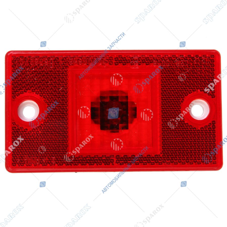 РУДЕНСК-112.01.14 Фонарь боковой габаритный красный 24В 112.01.14 (РУДЕНСК)