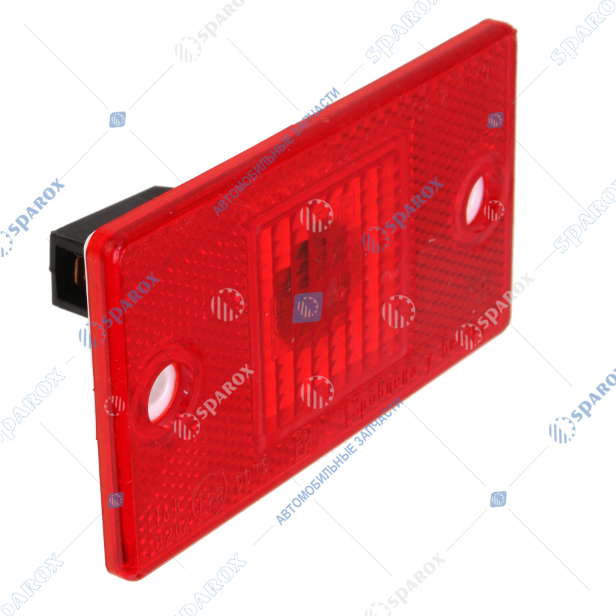 РУДЕНСК-112.01.14 Фонарь боковой габаритный красный 24В 112.01.14 (РУДЕНСК)