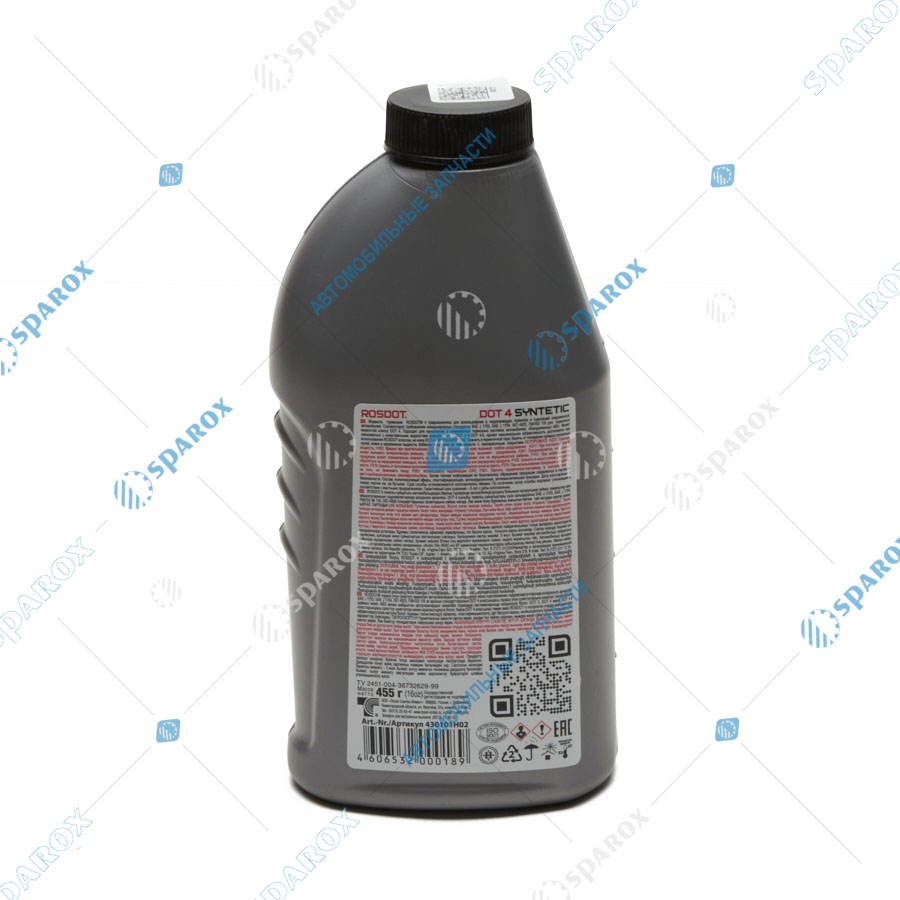 Тосол-Синтез-430101н02 Жидкость тормозная RosDOT-4 (455 г) г. Дзержинск