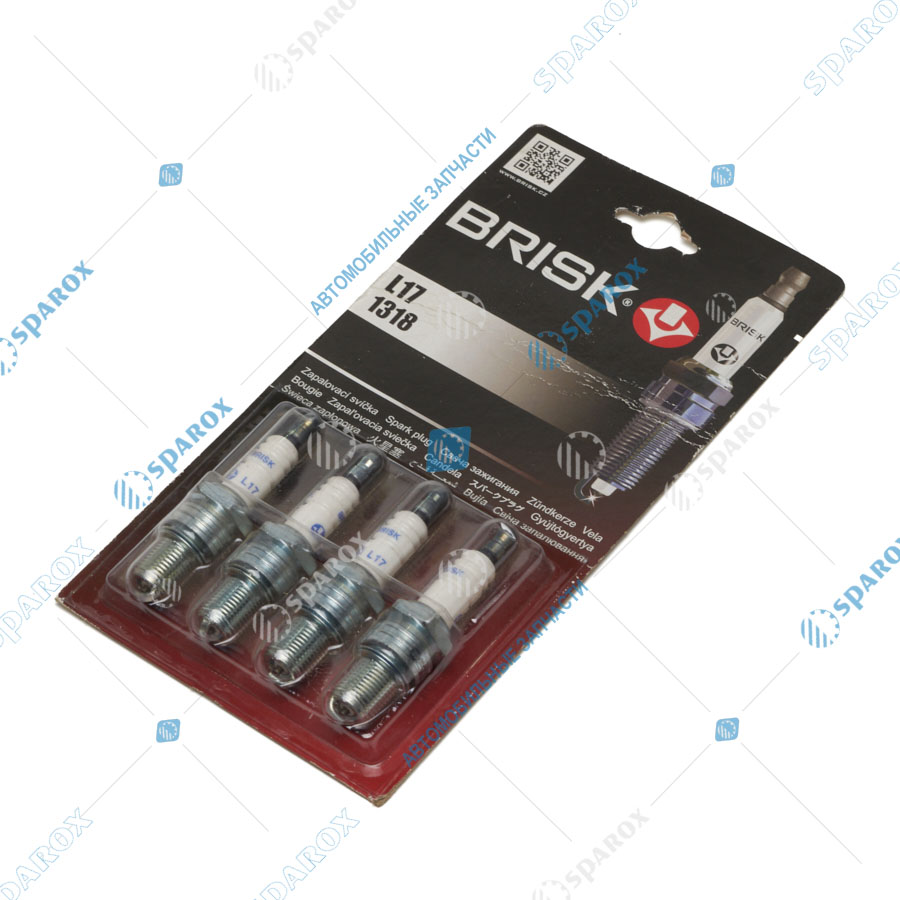 L17-3707 Свеча зажигания ГАЗ BRISK L17 (к-т 4шт.)