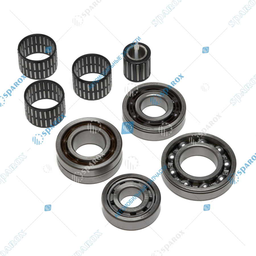 №037 Ремкомлпект КПП 4-х ступенчатой УАЗ (подшипники) №037 (АДС)