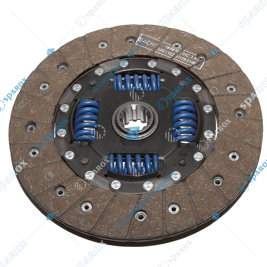201878005153 Диск сцепления ведомый ГАЗель Бизнес двигатель-4216 (SACHS)  (ОАО ГАЗ) 201878005153 (Газ), цена 4570 руб., в наличии, купить на Sparox.ru