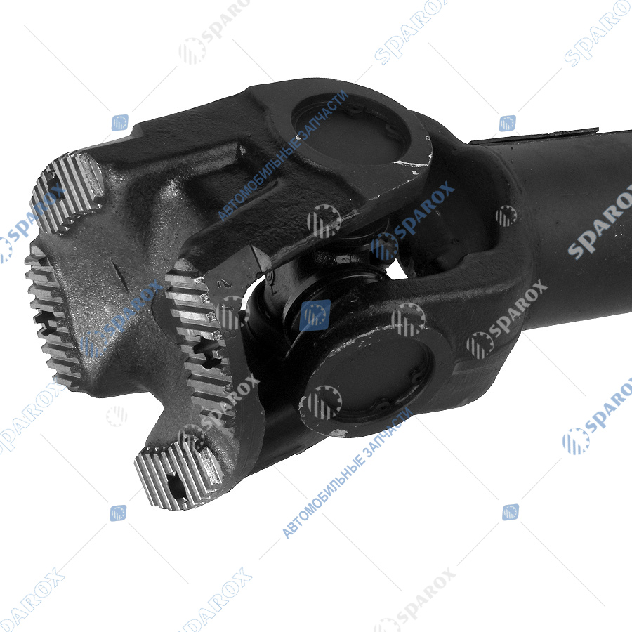 6361ЯХ-2201010 Вал карданный УРАЛ-5323 (4 отв., торц.) L=820+100мм (Белкард)