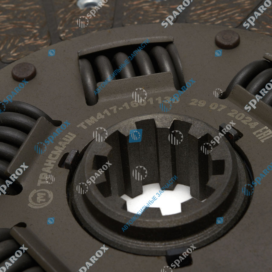 417-1601130 Диск сцепления ведомый УАЗ (Тюмень/ТрансМаш)