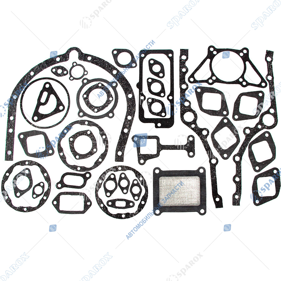 6562-Р-1000001-06 Р/к прокладок двигателя ЯМЗ-6562.10, 6563.10 (общая ГБЦ) полный