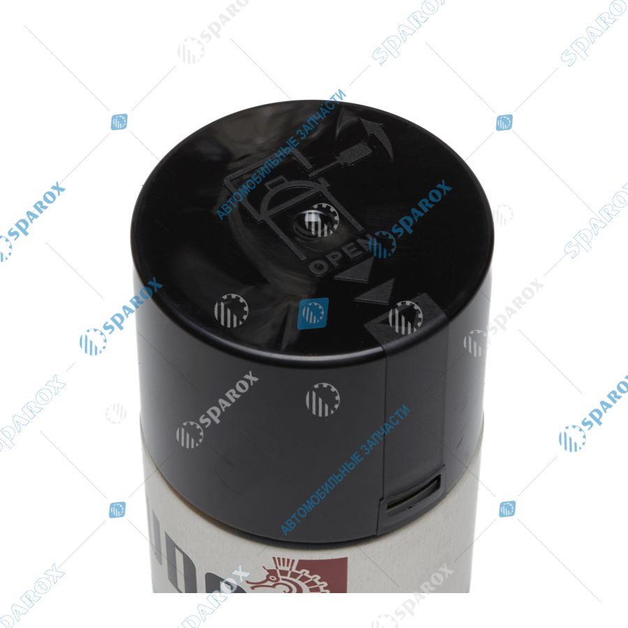 KUDO-KU-1002 Краска черная глянцевая KUDO KU-1002 520мл аэрозольная 30507