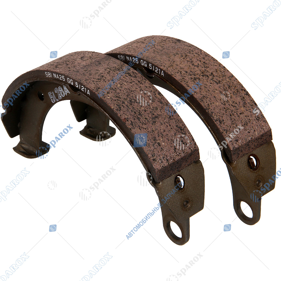 SANGSIN-SA121 Колодка стояночного тормоза HYUNDAI HD65,72 дв.D4AL (M3S5) (2шт.) (40мм)