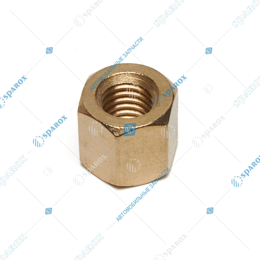 2101-1203019 Гайка М8х1,25х6,8 приемной трубы ВАЗ-2101 омедненная 814