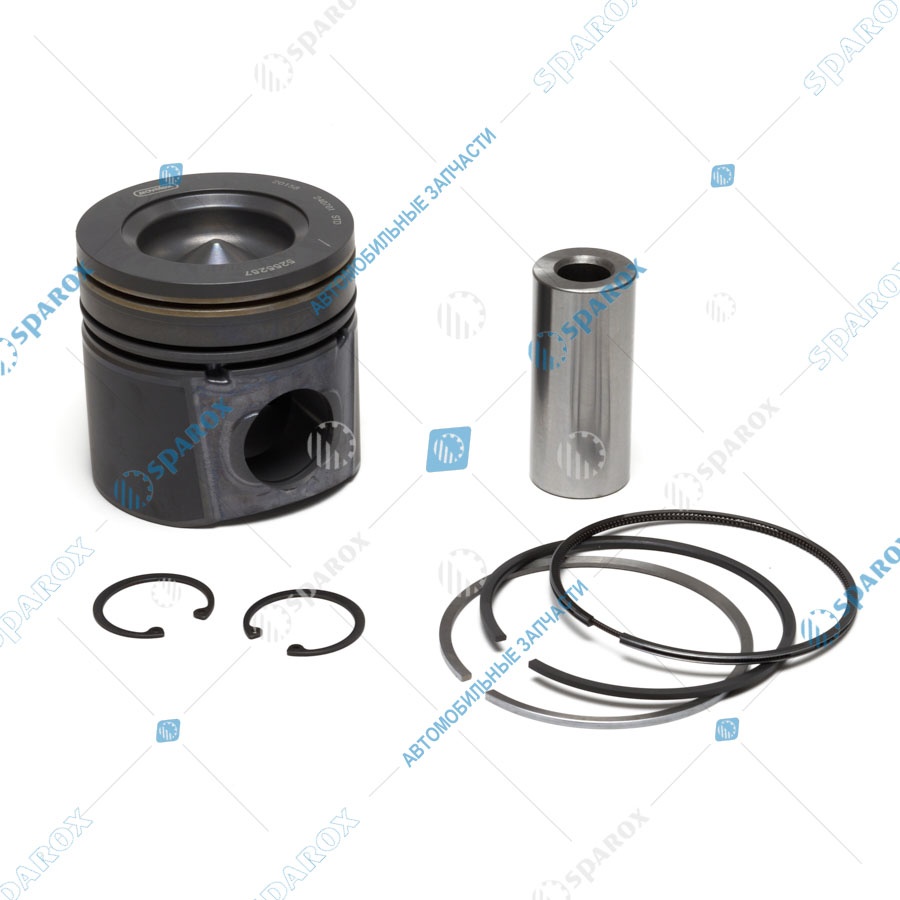 Cumm-4955337 Поршень в сборе Камаз,ПАЗ ISBE(поршень, кольца, палец, ст. кольца) 4939181/4935932/4955337/4376335