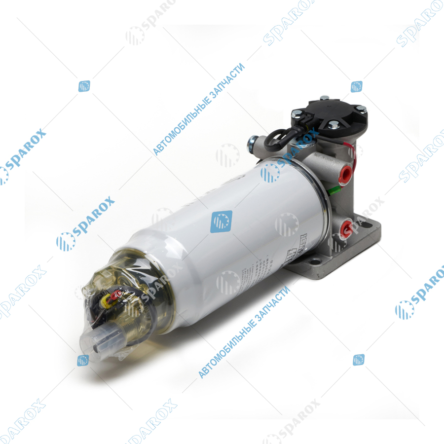 CHINA-612600082055 Фильтр топливный грубой очистки (ФГОТ) SHAANXI F3000 с электронасосом в сборе 612600082055