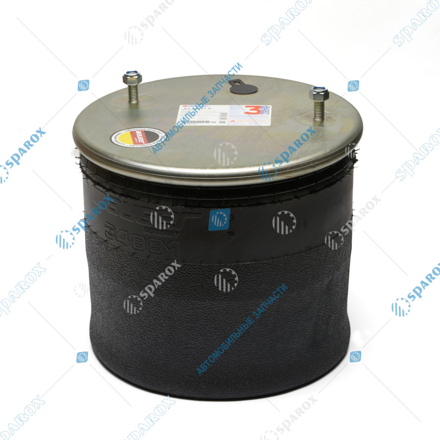 AUGER-AU 34881-K Подушка воздушная со стаканом (металл) BPW