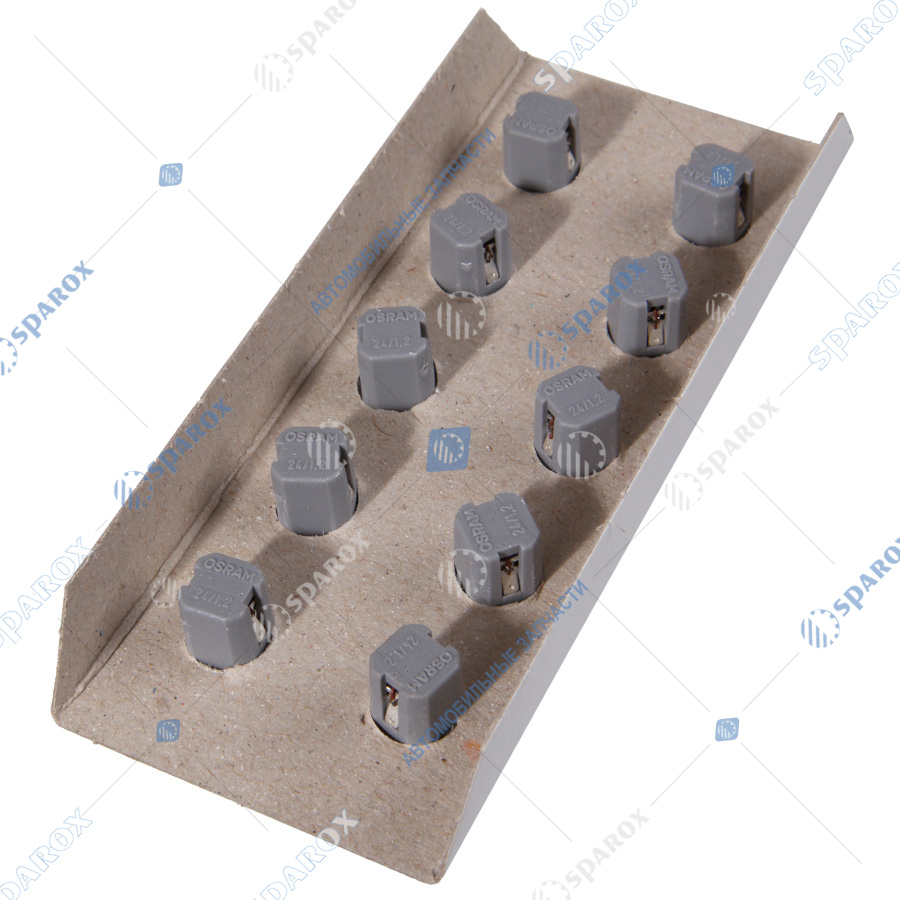 А24-1,2-2741MF Автолампа ВАХ 24V 1,2W B8.5d серый патрон O-2741MF (OSRAM) А24-1,2-2741MF Автолампа ВАХ 24V 1,2W B8.5d серый патрон O-2741MF (OSRAM)