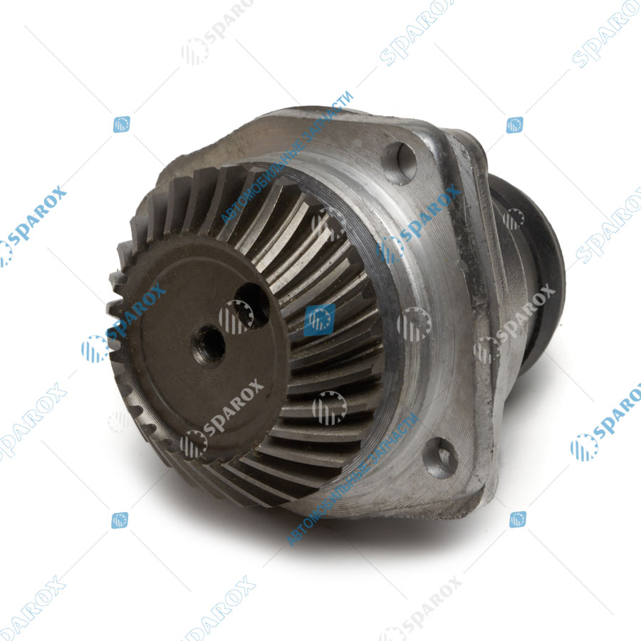 4310-3401736 Шестерня углового редуктора гидроусилителя руля (ГУР) Камаз ведущая с корпусом