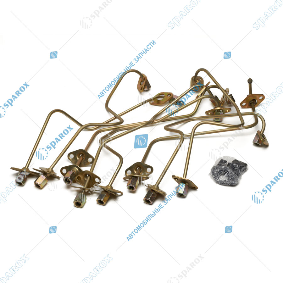 7511-Р-1104001-15 Ремкомплект трубок высокого давления гнутые, общая ГБЦ (+РТИ, ПАР)