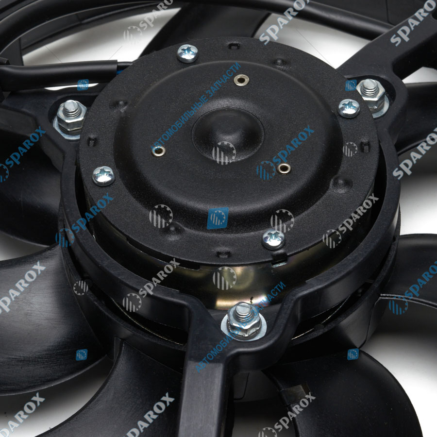 3163-1308008-52 Электровентилятор в сб. УАЗ-3163 Патриот ДВ-409 ЕВРО-3 (сдвоенный с 2мя моторами) (ОАО УАЗ)