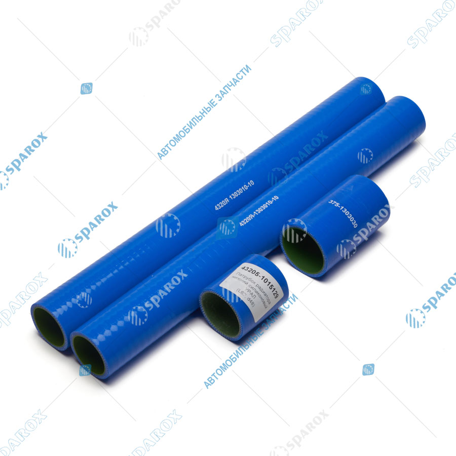 4320Я-1303010 к-т Патрубки радиатора УРАЛ двиг. ЯМЗ (к-т 4 шт.) силикон