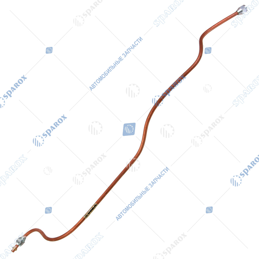 4320ЯХ-3125106-01 Трубка от крестовины к правому колесу УРАЛ (АО АЗ УРАЛ)