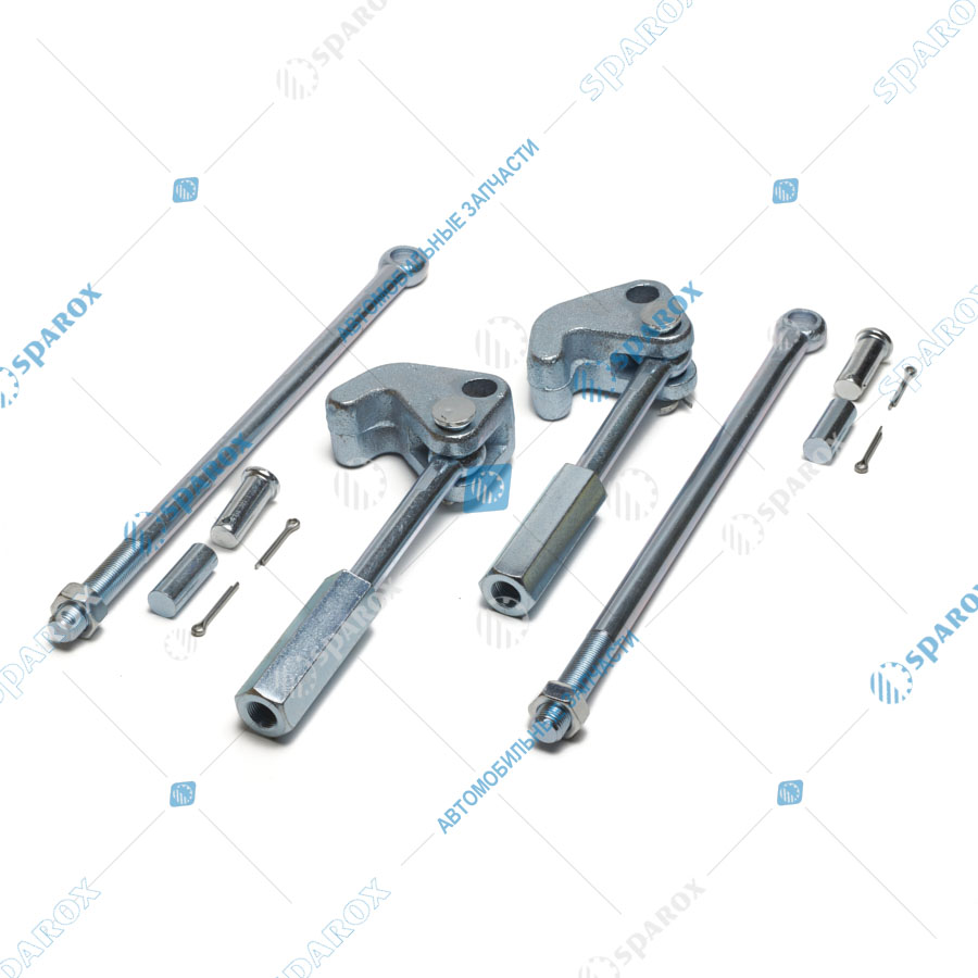 65115-8500040 Запор борта платформы Камаз-65115 в сборе (комплект 2 шт.)