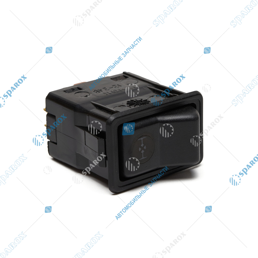 581-3710-04.49 Выключатель (клавиша) блокировки межколесного дифференциала МАЗ 581.3710-04.49 (Автоарматура)