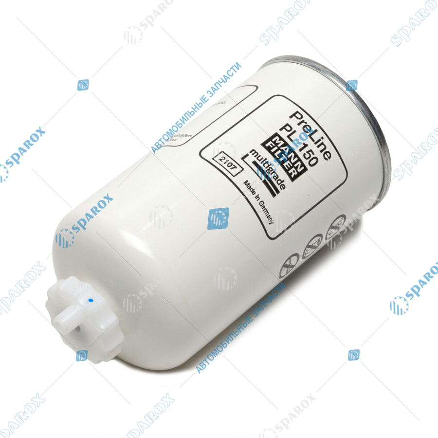 Mann+Hummel-PL150 фильтр топливный! H152 D76 M16X1.5