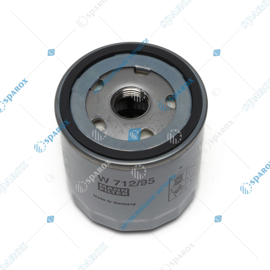 Mann+Hummel-W712/95 Фильтр масляный VW Golf (12-), Polo (12-) AUDI A3 (12-) SKODA Octavia MANN