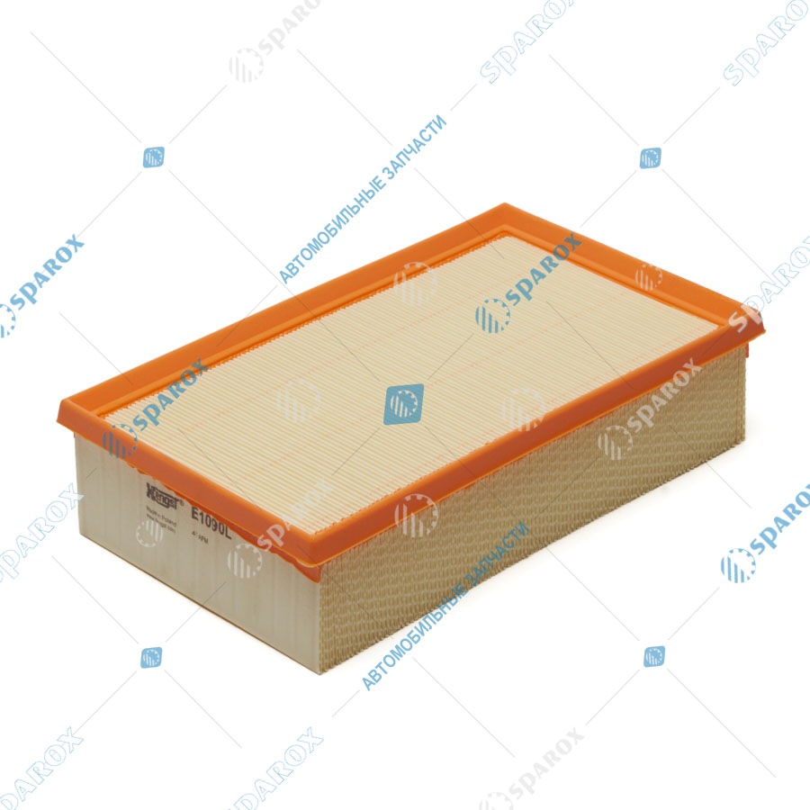 Hengst-E1090L Фильтр воздушный VW Golf AUDI A3 SKODA Octavia (13-) (1.8 TSI/TFSI/1.6/2.0 TDI)