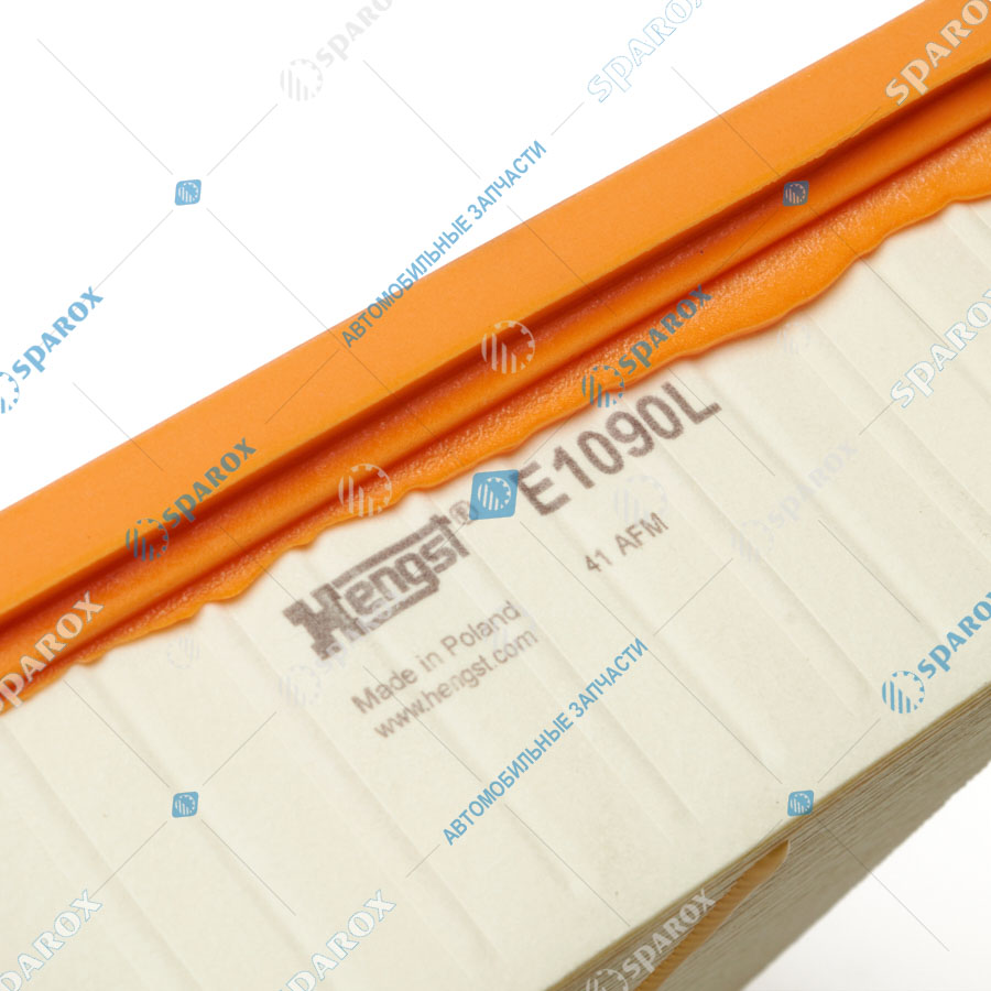 Hengst-E1090L Фильтр воздушный VW Golf AUDI A3 SKODA Octavia (13-) (1.8 TSI/TFSI/1.6/2.0 TDI)