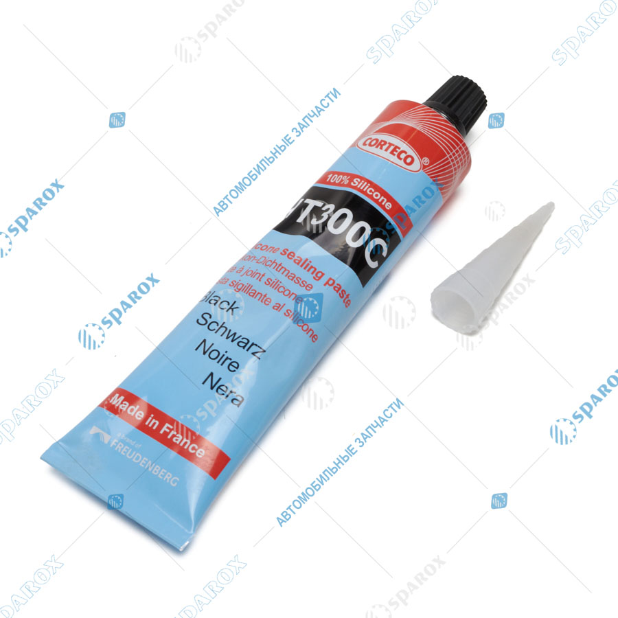 CORTECO-HT300C Герметик прокладочный (черный) (80мл) от -50 до +300С