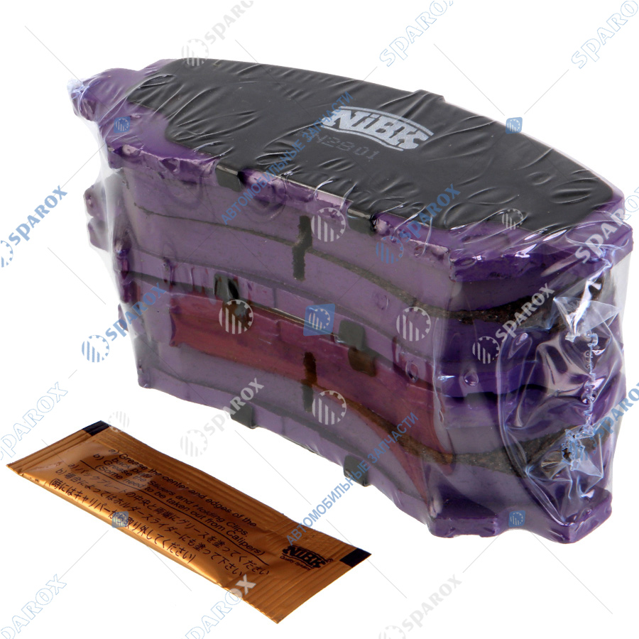 NIBK-PN2801 Колодки тормозные NISSAN Qashqai,X-Trail передние (4шт.) NIBK