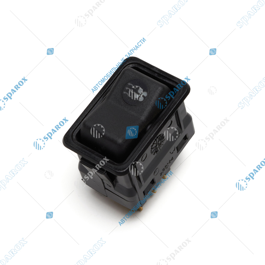 82-3709-25.09 Переключатель (клавиша) вентилятора отопителя УРАЛ, МАЗ 82.3709-25.09 (Автоарматура)