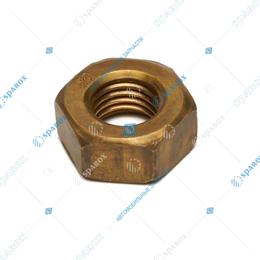1/21647/40 Гайка М10х1,25 Камаз латунная (БелЗАН)