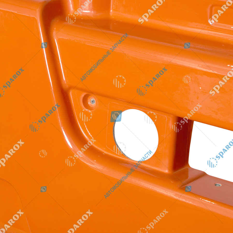 65115-8416015-50 Облицовка буфера Камаз-65115 рестайлинг оранжевая, 65115-8415016-50