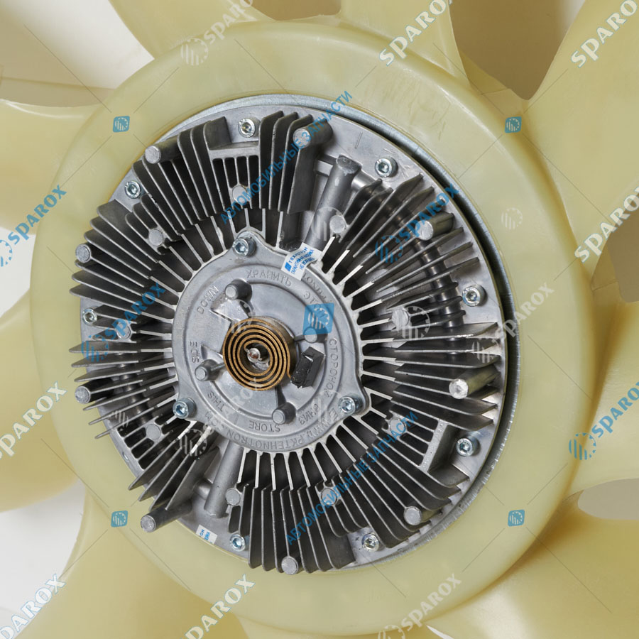 21-407 Муфта вязкостная Камаз двиг. ISBE 640мм с крыльчаткой в сб. 21-407 (ПК ТЕХНОТРОН)